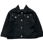 John Richmond Giubbino In Denim Tinta Unita per Neonato RIP26062GB NERO JOHN RICHMOND 