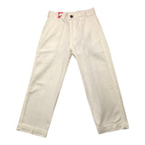 Diesel Plain Trousers With Adjustable Waist Cream For Boys