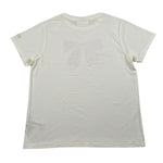 Saint Barth T-Shirt Girocollo Tinta Unita con Stampa per Bambina ELLY0001 PANNA SAINT BARTH 