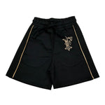 Frwrd Clothing Bermuda Tinta Unita con Elastico In Vita per Neonato KB003 NERO FRWRD CLOTHING 