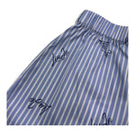 Liu Jo Short Tinta Unita con Fantasia A Righe per Bambina KA5051X AZZURRO LIU JO 