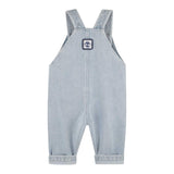 Timberland Salopette In Denim Tinta Unita per Neonato T60395 AZZURRO TIMBERLAND 