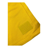 Dsquared2 Solid Color Tracksuit Bermuda Shorts With Elastic Waist Yellow For Boys