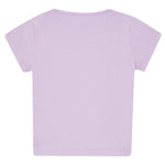 Liu Jo T-Shirt Girocollo Tinta Unita con Brillantini per Neonata KA5081NX LILLA LIU JO 