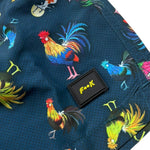 F**K Costume Modello Bermuda Tinta Unita con Fantasia per Neonato FJ25N03BA30X05 BLU F**K 