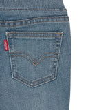 Levi'S Bermuda In Denim tinta unita con Elastico In Vita Azzurro per Neonato 6EB171 AZZURRO LEVI'S 