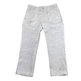 Jeckerson Plain Pants With Adjustable Waist White For Newborn