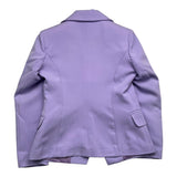 Fun &amp; Fun Solid Color Double Breasted Jacket Lilac For Girls