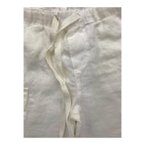 Zhoe &amp; Tobiah Solid Color Elastic Waist Bermuda Shorts White For Baby