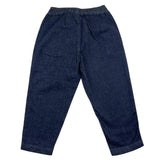The Owl Jeans Solid Color With Elastic Waist Blue For Boys