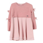 LIU JO abito manica lunga tinta unita Rosa per Bambina KF4097XX ROSA LIU JO 