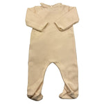 BAMBOOM+BABIES tutina manica lunga tinta unita Avorio per Neonata 677 AVORIO BAMBOOM+BABIES 