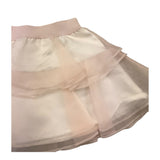 Liu Jo Solid Color Skirt with Ruffles and Elastic Waist Pink for Baby Girl