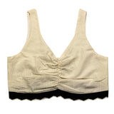 Dixie Top Tinta Unita con Profili In Contrasto per Bambina CC40081G74 PANNA DIXIE 