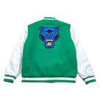 NEVER TOO giubbino modello college bicolore Verde per Bambino NT2085R VERDE NEVER TOO 