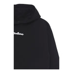 DISCLAIMER felpa tinta unita con stampa e cappuccio Nero per Bambino 24IDK58342 NERO DISCLAIMER 