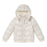 GUESS giubbino tinta unita con zip e cappuccio Panna per Bambina J4YL02WEGY0 PANNA GUESS 