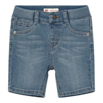 Levi'S Bermuda In Denim tinta unita con Elastico In Vita Azzurro per Neonato 6EB171 AZZURRO LEVI'S 