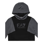 EMPORIO ARMANI felpa tinta unita con cappuccio  Nero per Bambino HDHD NERO EMPORIO ARMANI 