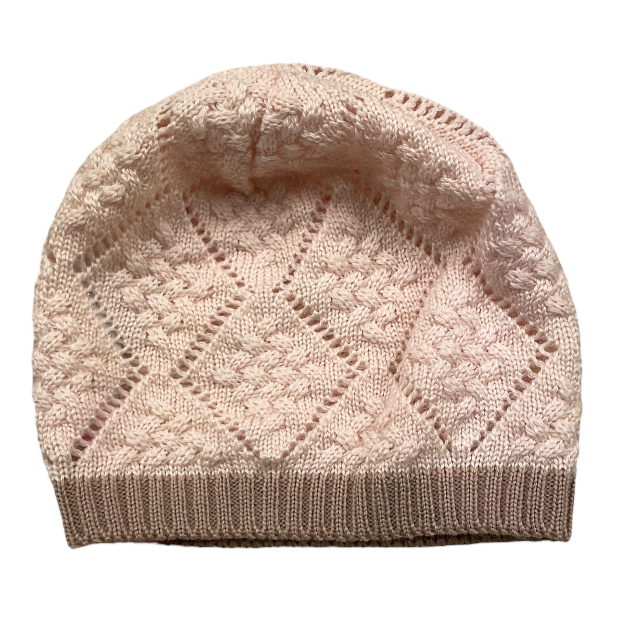 COLORI CHIARI cappello tinta uita con ricami Rosa per Neonata FF787197 ROSA COLORI CHIARI 