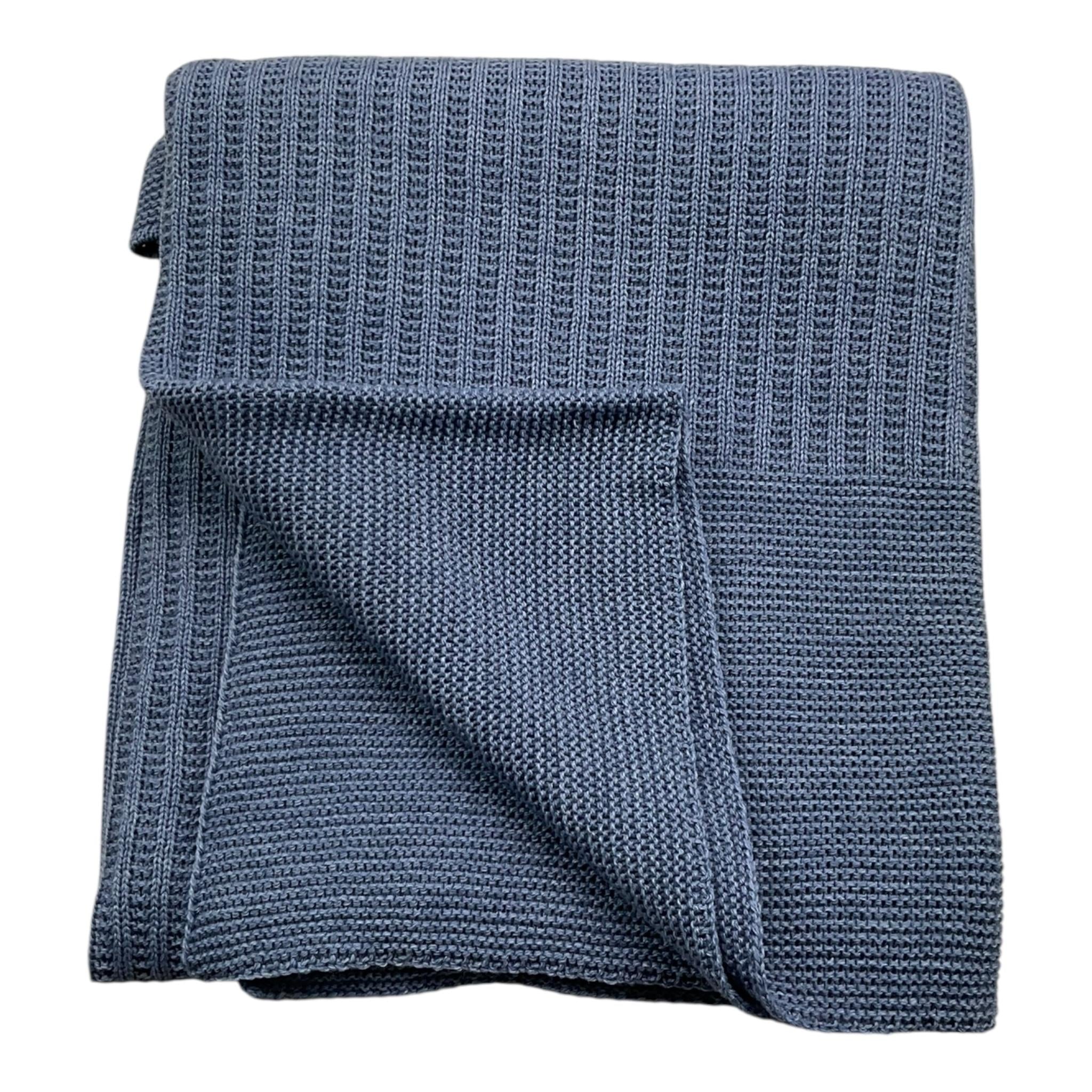 MAC ILUSIO'N coperta tinta unita Blu per Neonato TO70 BLU MAC ILUSIO'N 