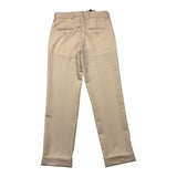 Daniele Alessandrini Plain Trousers With Adjustable Waist Sand For Boys