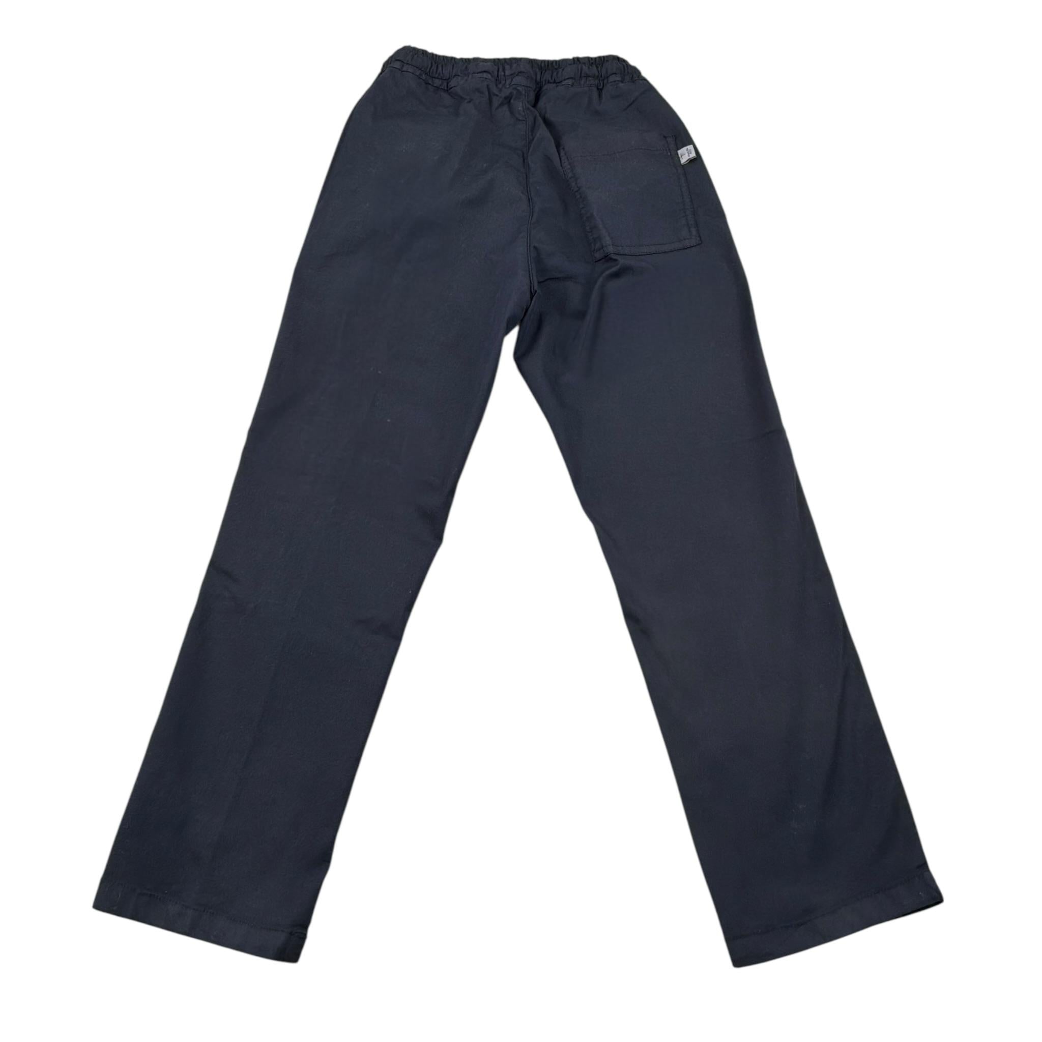 Manuel Ritz Pantalone Tinta Unit con Elastico In Vita Blu per Neonato MR3018 BLU MANUEL RITZ 