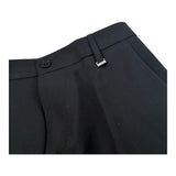 I'M Brian Bermuda Tinta Unita con Girovita Regolabile per Bambino BE3259JX NERO I'M BRIAN 