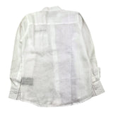 Trussardi Long Sleeve Shirt Solid Color with White Korean Collar for Boys