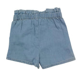 Carre'Ment Beau Short Denim Solid Color Blue For Boys