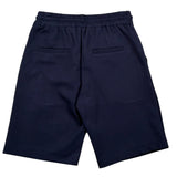 Trussardi Bermuda Tinta Unita con Elastico In Vita per Bambino TBP26083BE BLU TRUSSARDI 