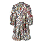 ETRO abito tinta unita con fantasia Panna per Bambina GV1B20X PANNA ETRO 