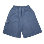 Disclaimer Bermuda In Denim Tinta Unita con Elastico In Vita per Bambino 25EDK58472X AZZURRO DISCLAIMER 
