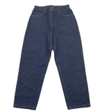 EMPORIO ARMANI jeans tinta unita con logo Blu per Bambino 6D4J79 BLU EMPORIO ARMANI 