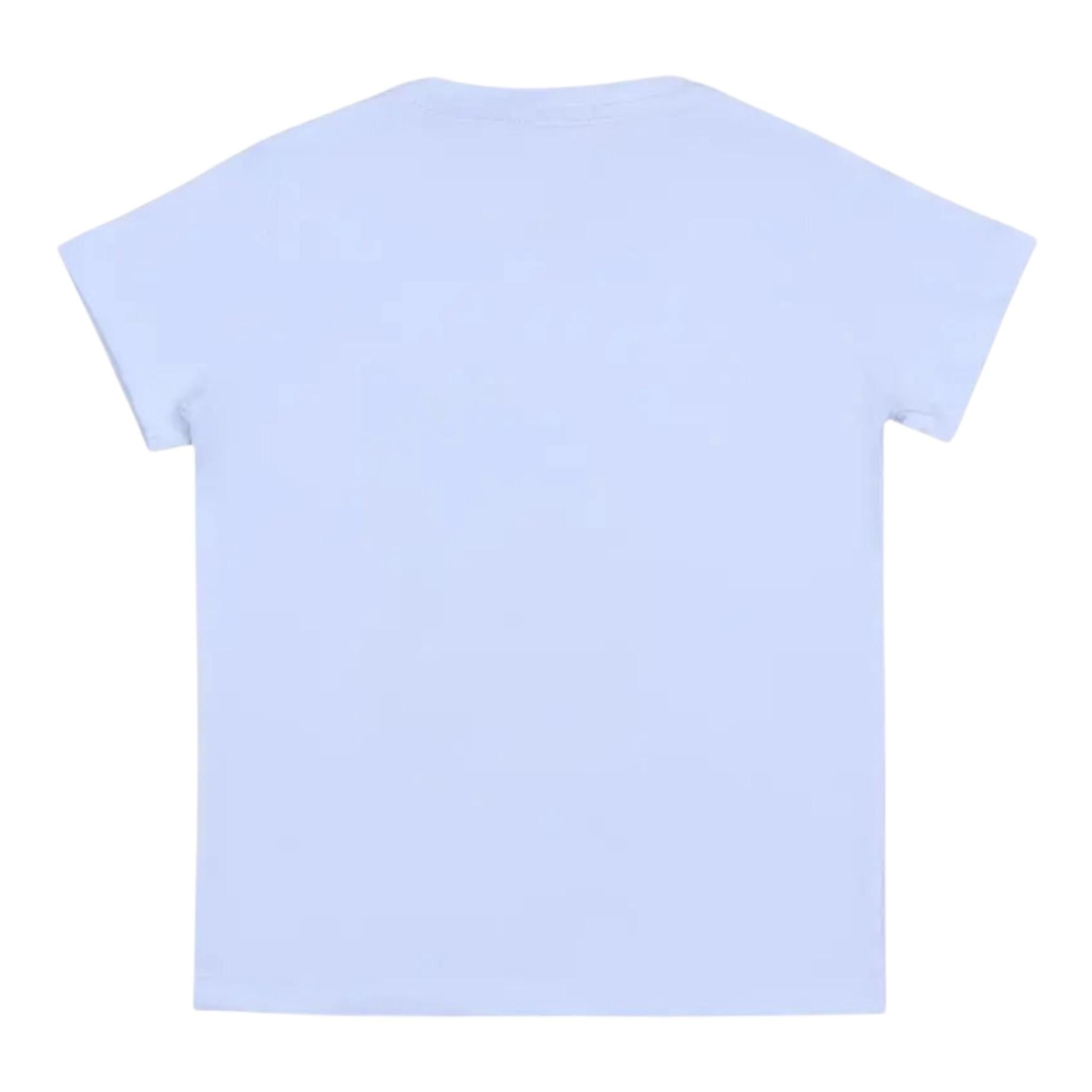 Mousse T-Shirt Tinta Unita con Stampa per Bambino NINJASURFFF BIANCO MOUSSE 