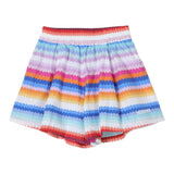 Missoni Short Mulitcolor With Elastic Waist Multicolor For Girls