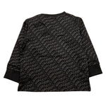 CESARE PACIOTTI shirt girocollo tinta unita con stampa Nero per Bambino TSP5314BJX NERO CESARE PACIOTTI 