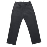 Daniele Alessandrini Solid Color Pants With Elastic Waist Black For Boys