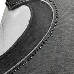 Liu Jo T-Shirt Girocollo Tinta Unita con Applicazione per Bambina GA5067 NERO LIU JO 