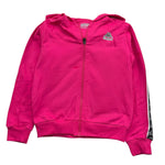 KAPPA felpa tinta unita con zip e cappuccio Fuxia per Bambina 341Y15W FUXIA KAPPA 