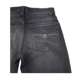 GUESS jeans tinta unita con girovita regolabile Nero per Bambino N4YA07DAKC0 NERO GUESS 