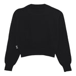 JOHN RICHMOND maglia girocollo tinta unita con stampa in contrasto Nero per Bambina RGA24106MAXX NERO JOHN RICHMOND 