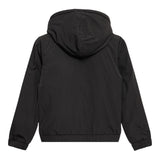 GUESS giubbino tinta unita con cappuccio Nero per Bambino L3YL02WF090 NERO GUESS 