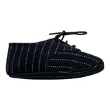 IL GUFO scarpina tinta unita con lacci Blu per Neonato A21SS100M1080 BLU IL GUFO 