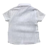 Daniele Alessandrini Shirt Half Sleeve Solid Color White For Children
