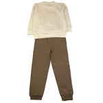 CESARE PACIOTTI completo 2pz felpa-pantalone bicolore Bianco/beige per Bambino COMP5322B BIANCO/BEIGE CESARE PACIOTTI 