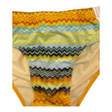 Missoni Costume Model Slip Solid Color With Yellow Print For Boys