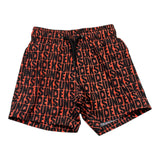 Sundek Orange Logo Printed Swimsuit for Boys