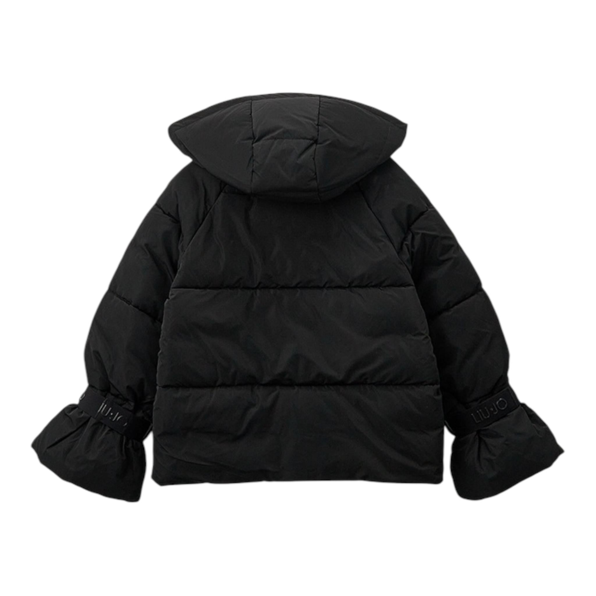 LIU JO giubbino tinta unita con bottoni Nero per Bambina GF4130 NERO LIU JO 