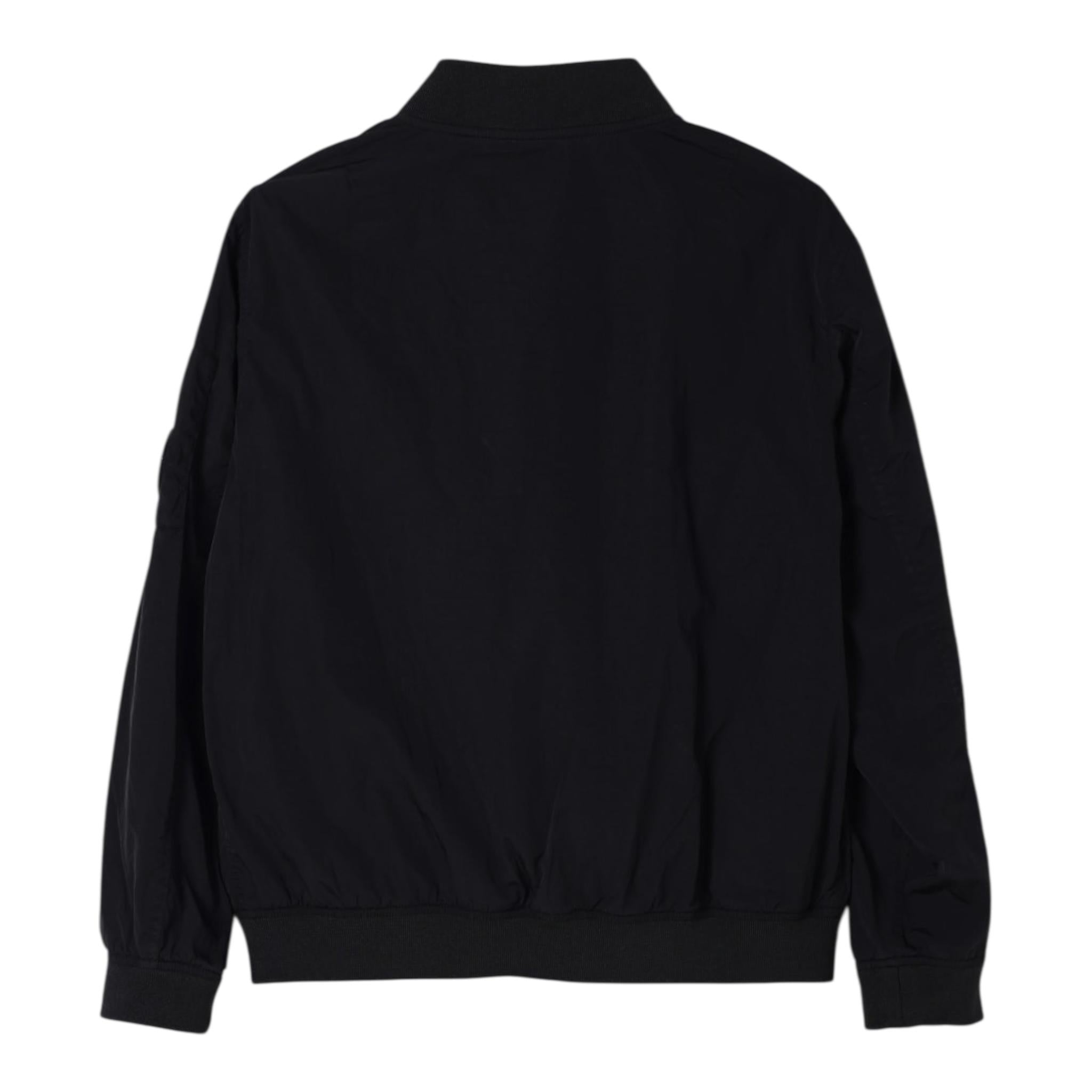 C.P. Company Giubbino Tinta Unita con Zip per Bambino CUS00Y NERO C.P. COMPANY 